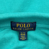 Age 14 Polo By Ralph Lauren Polo Shirt - XL Green Cotton