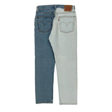 501 Levis Contrast Stitch Jeans - 27W US 4 Blue Cotton