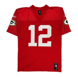 Green Bay Packers Reebok Football Jersey - Medium Red Polyester