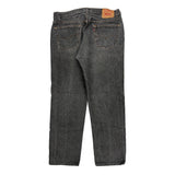 501 Levis Jeans - 33W 29L Gray Denim