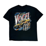 Justin Vogel Gildan Nascar T-Shirt - XL Black Cotton