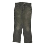 Carhartt Carpenter Trousers - 30W 32L Grey Cotton