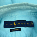 Ralph Lauren Shirt - Medium Blue Cotton