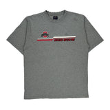 Ohio State Pro Player College T-Shirt - Large Grey Cotton