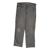 Carhartt Double Knee Carpenter Trousers - 21W 30L Grey Cotton