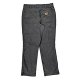 Carhartt Carpenter Trousers - 33W 32L Grey Cotton