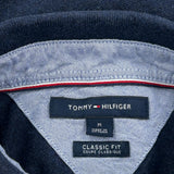 Tommy Hilfiger Polo Shirt - Medium Navy Cotton