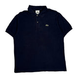 Lacoste Polo Shirt - Large Navy Cotton