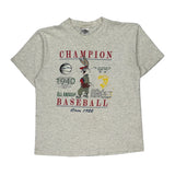 Single Stitch Acme Clothing Cartoon T-Shirt - Large Grey Cotton