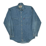 Levis Denim Shirt - Small Blue Cotton