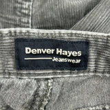Denver Hayes Carpenter Pants - 35W 29L Gray Corduroy