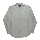Polo By Ralph Lauren Shirt - Large White Cotton