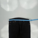 501 Levis Jeans - 36W 30L Black Cotton