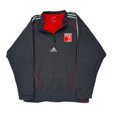 Madison Sc 56 Adidas Track Jacket - Small Red Polyester