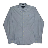 Ralph Lauren Slim Fit Shirt - Medium Blue Cotton