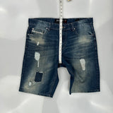 Ecko Unltd Denim Shorts - 34W 11L Blue Denim
