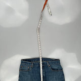 Levis 550 Jeans - 35W 32L Blue Cotton