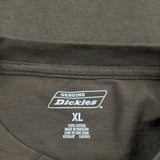 Dickies T-Shirt - XL Brown Cotton