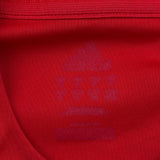 Spain National Team Adidas 2007-09 Home Football Shirt - Large Red Polyester