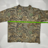 Mossy Oak Camo Long Sleeve T-Shirt - Large Camo Cotton