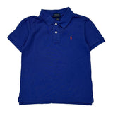 Age 7 Polo By Ralph Lauren Polo Shirt - Small Blue Cotton
