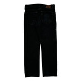 Levis Jeans - 30W 29L Black Cotton
