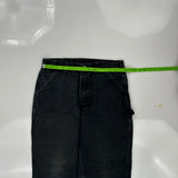 Carhartt Double Knee Carpenter Trousers - 32W 32L Black Cotton