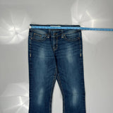 Bke Boot Cut Jeans - 32W US 6 Blue Denim