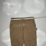 Carhartt Carpenter Pants - 36W 32L Khaki Cotton