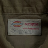 Dickies Shirt - Medium Khaki Cotton