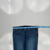 501 Levis Jeans - 33W 28L Blue Cotton