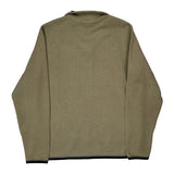 Nike Acg Fleece 1/4 Zip - Large Beige Polyester