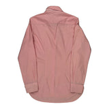 Aquascutum Checked Shirt - Small Pink Cotton