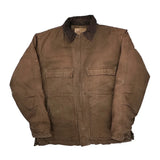 Unbranded Workwear Jacket - Large Brown Cotton
