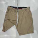 Tommy Hilfiger Chino Shorts - 34W 10L Beige Cotton