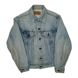 Levis Denim Jacket - Large Light Wash Cotton