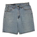 Levis Denim Shorts - 32W 9L Light Wash Cotton