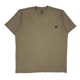 Dickies T-Shirt - 2XL Beige Cotton