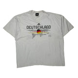 Germany National Team Adidas Football T-Shirt - 2XL White Cotton