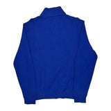 Polo By Ralph Lauren 1/4 Zip - XL Blue Cotton