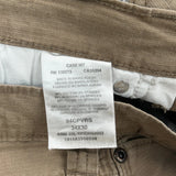 Wrangler Cargo Pants - 34W 30L Khaki Cotton