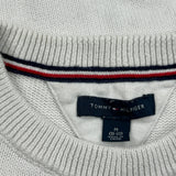 Age 8-20 Tommy Hilfiger Striped Jumper - Medium Black Cotton
