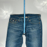 True Religion Boot Cut Jeans - 38W 29L Blue Denim