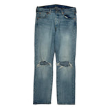 Levis 501 Jeans - 32W 30L Light Wash Cotton