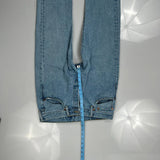 501 Levis Jeans - 32W 31L Light Wash Cotton