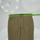 Calvin Klein Jeans Jeans - 34W 28L Khaki Corduroy