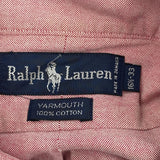Ralph Lauren Shirt - Large Red Cotton