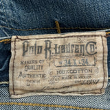 Polo By Ralph Lauren Jeans - 34W 34L Blue Cotton