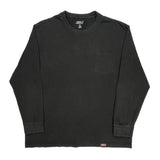 Dickies Long Sleeve T-Shirt - 2XL Black Cotton