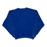 Blank Russell Athletic Sweatshirt - XL Blue Cotton Blend